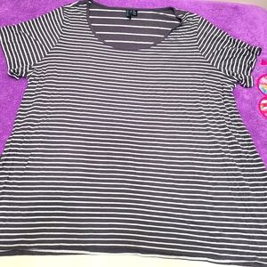 NWOT Cynthia Rowley Striped Shirt 2x
